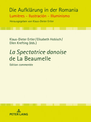 cover image of La Spectatrice danoise de La Beaumelle